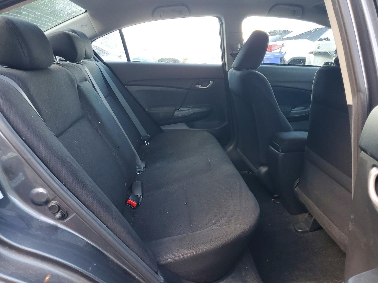 2013 Honda Civic Lx Black vin: 19XFB2F51DE092929