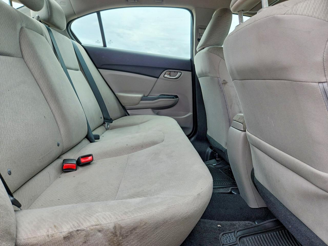2013 Honda Civic Lx Blue vin: 19XFB2F51DE203219