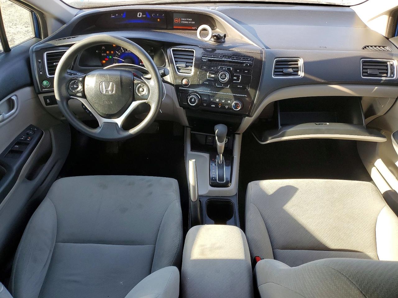 2013 Honda Civic Lx Blue vin: 19XFB2F51DE212048