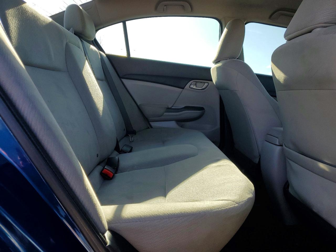 2013 Honda Civic Lx Blue vin: 19XFB2F51DE212048