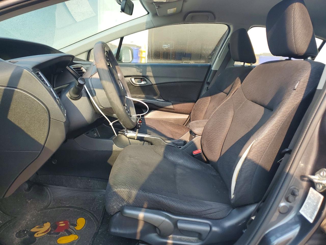 2013 Honda Civic Lx Gray vin: 19XFB2F51DE216200
