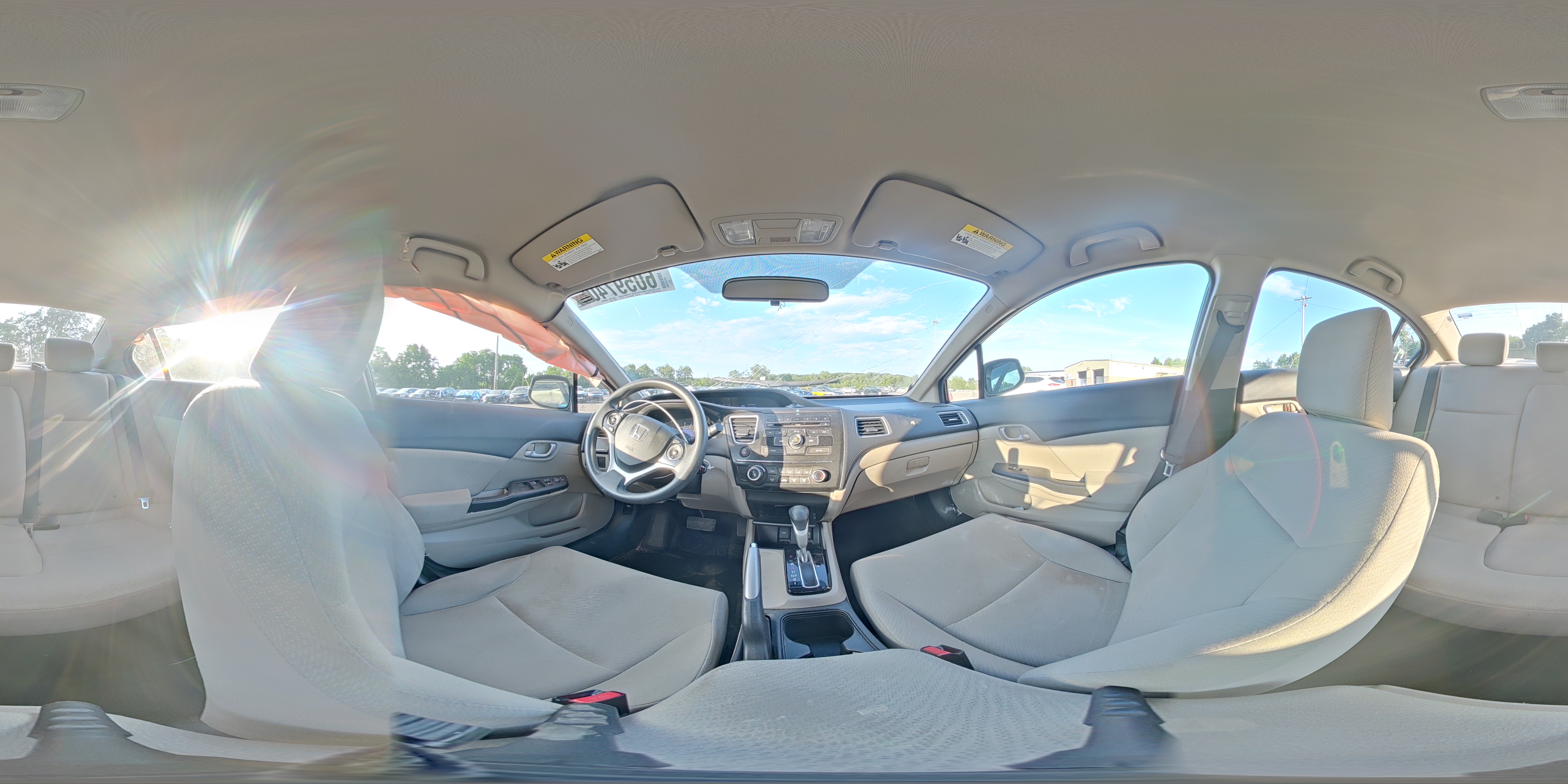 2013 Honda Civic Lx Burgundy vin: 19XFB2F51DE224927
