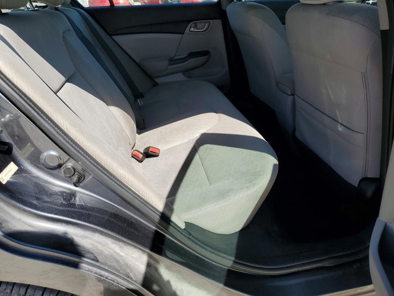 2013 Honda Civic Lx Gray vin: 19XFB2F51DE239475