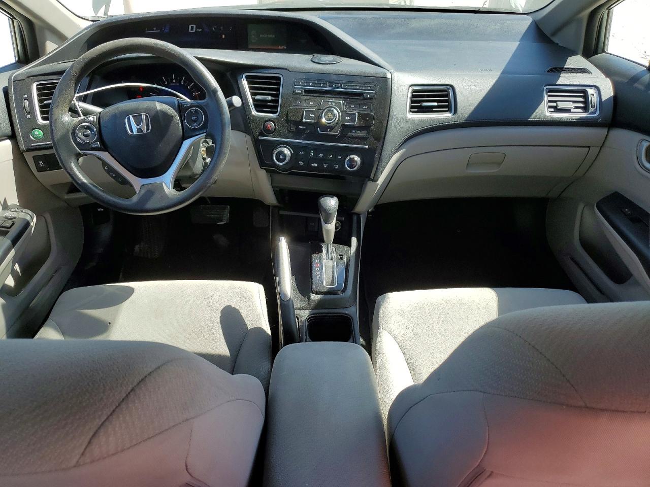 2013 Honda Civic Lx Gray vin: 19XFB2F51DE239475