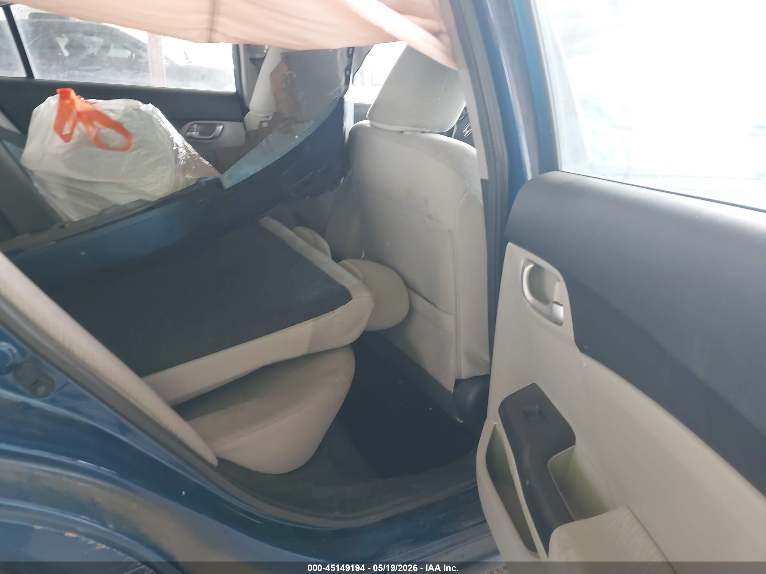 2013 Honda Civic Lx Blue vin: 19XFB2F51DE262044