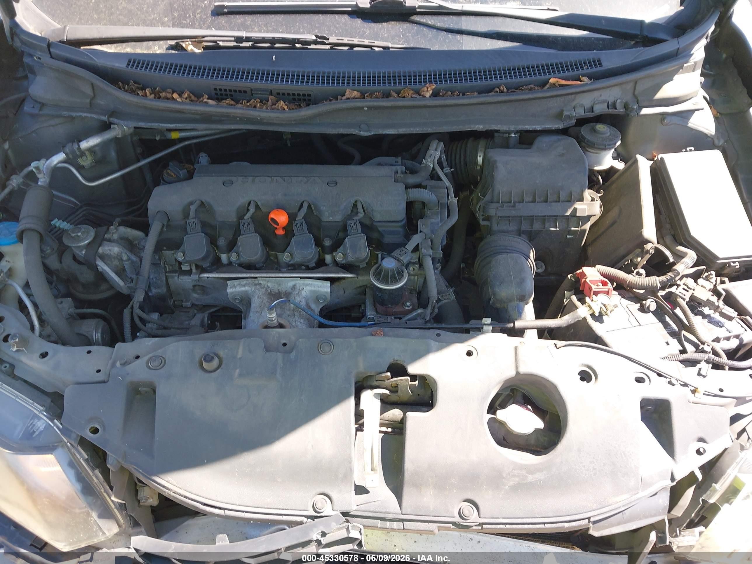 2013 Honda Civic Lx Серый vin: 19XFB2F51DE271908