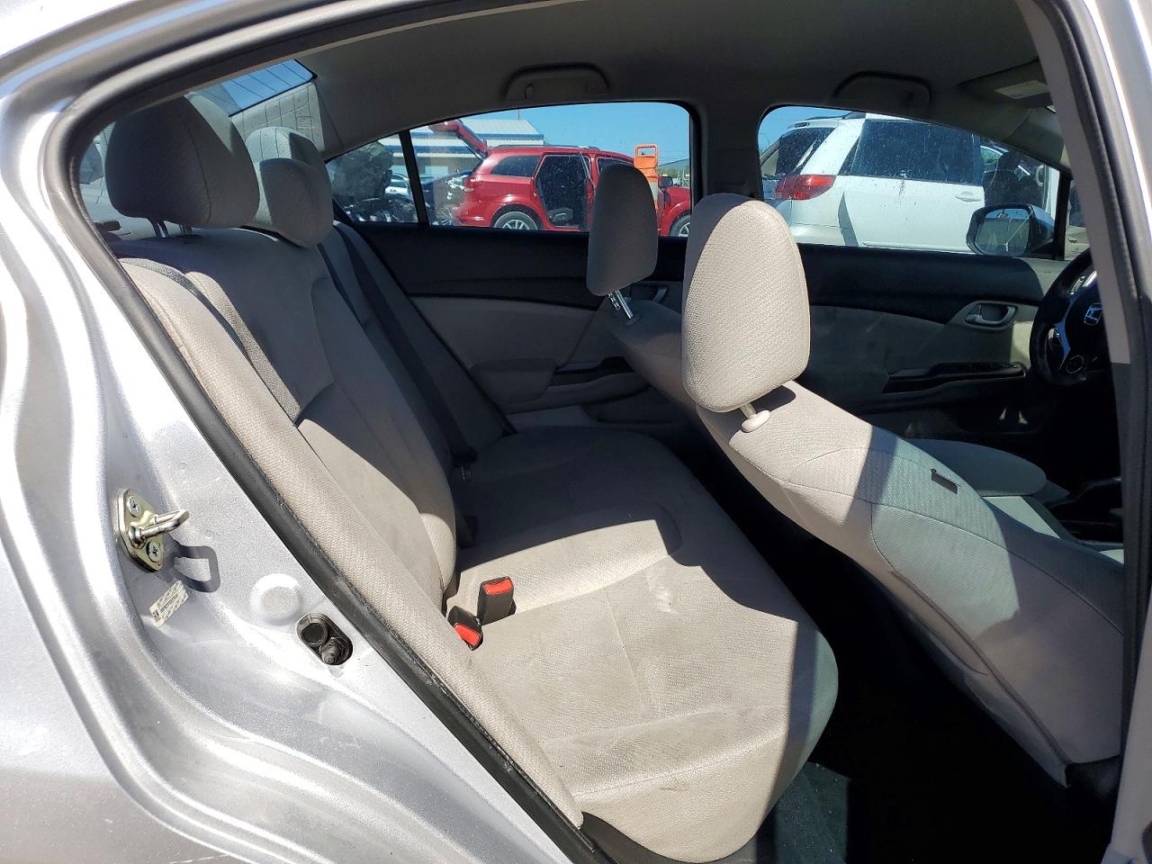 2013 Honda Civic Lx Silver vin: 19XFB2F51DE273416