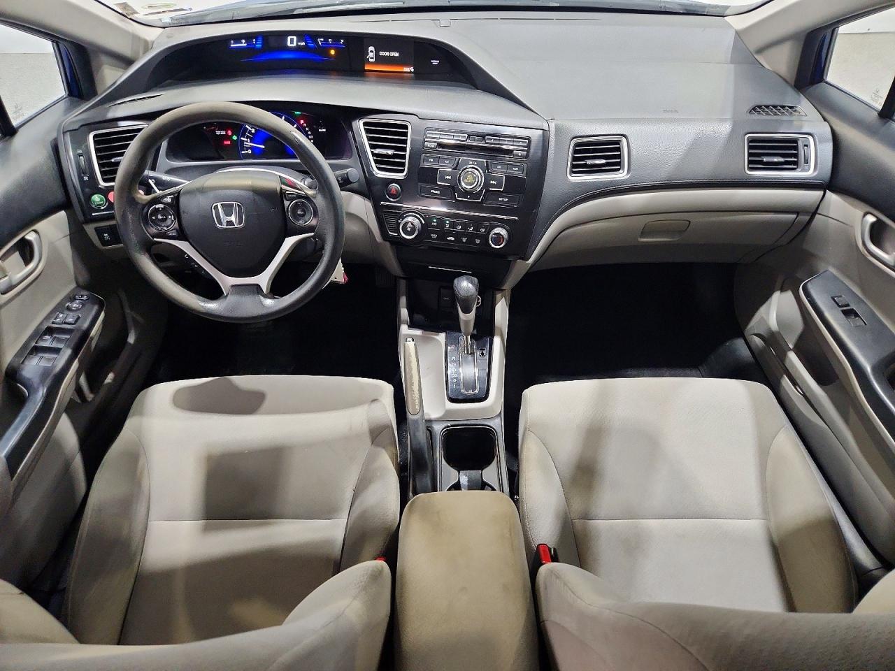2013 Honda Civic Lx Blue vin: 19XFB2F51DE289955