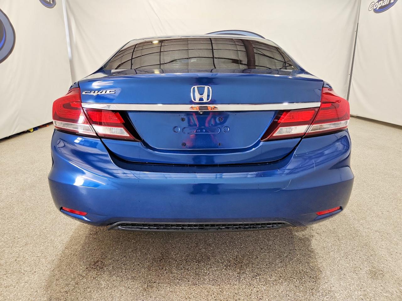 2013 Honda Civic Lx Blue vin: 19XFB2F51DE289955