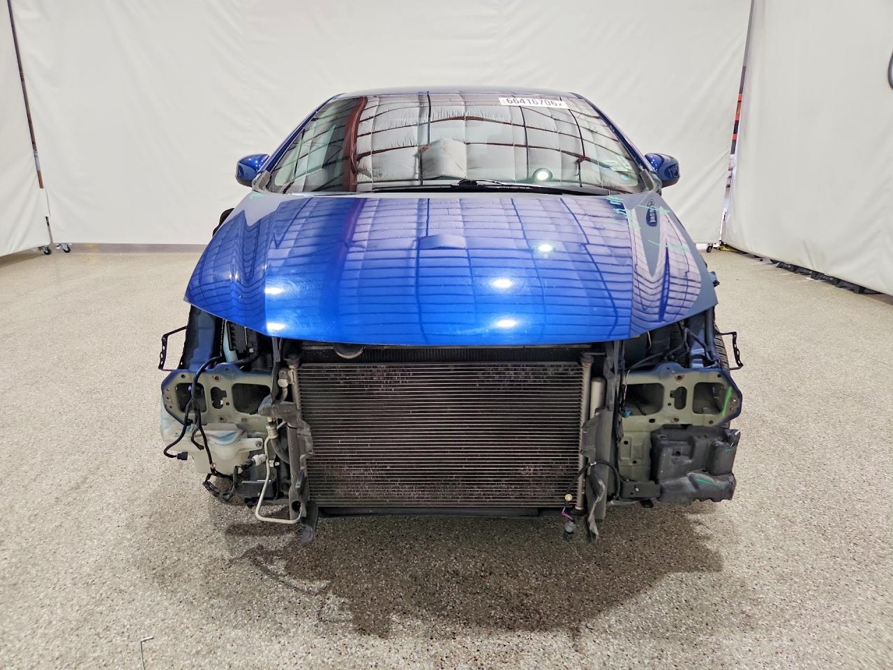 2013 Honda Civic Lx Blue vin: 19XFB2F51DE289955