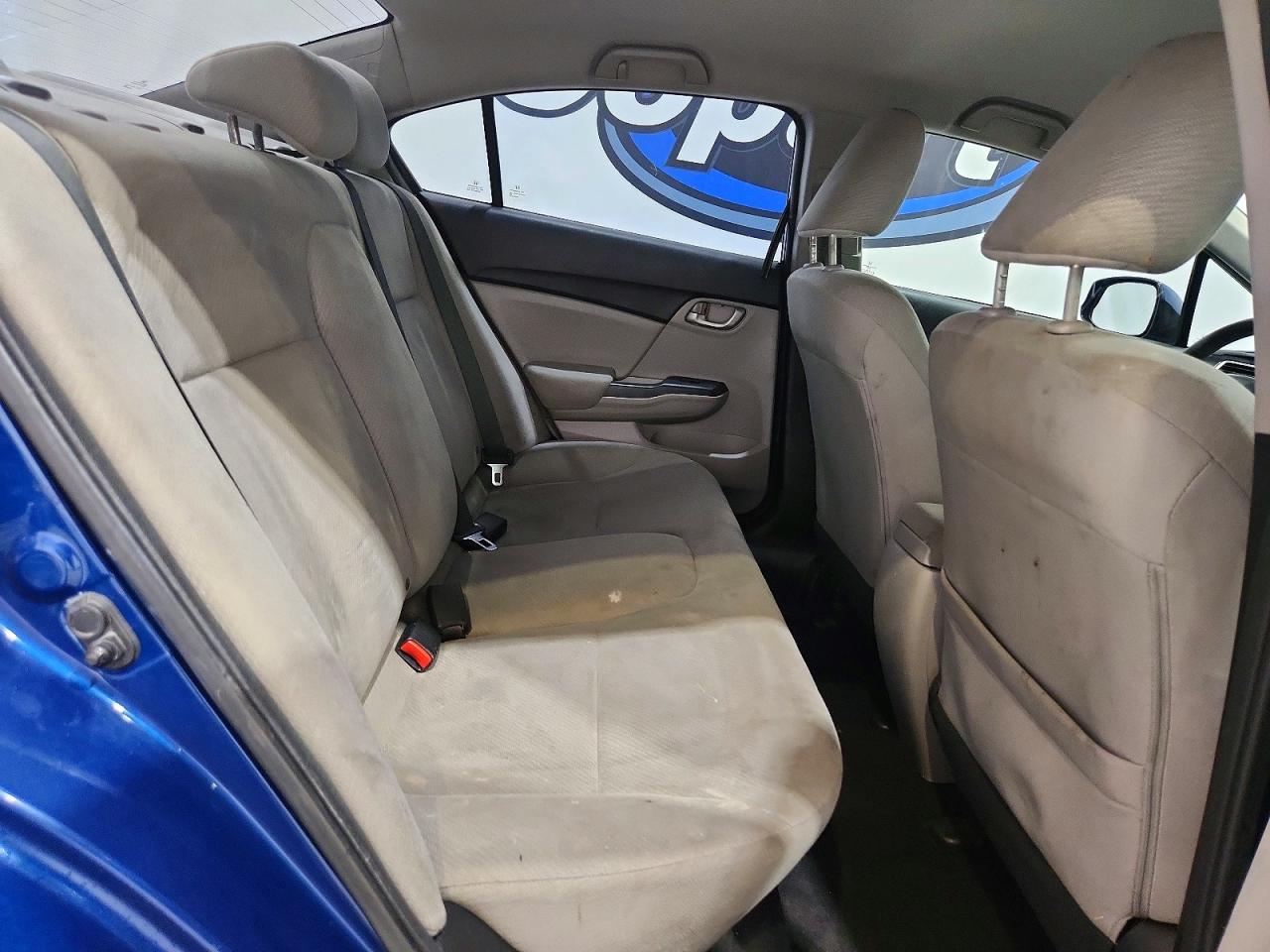 2013 Honda Civic Lx Blue vin: 19XFB2F51DE289955