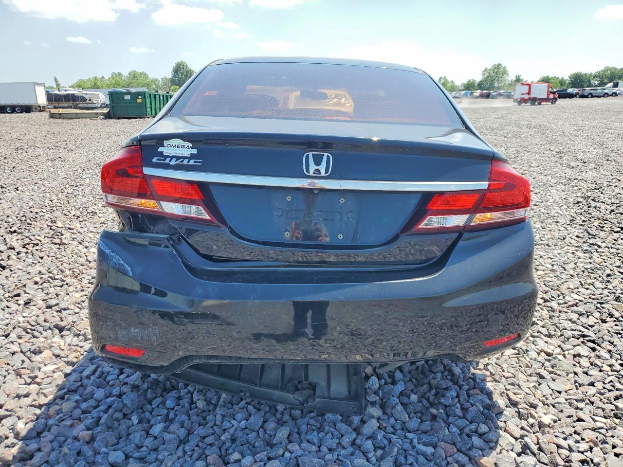 2014 Honda Civic Lx Black vin: 19XFB2F51EE003667