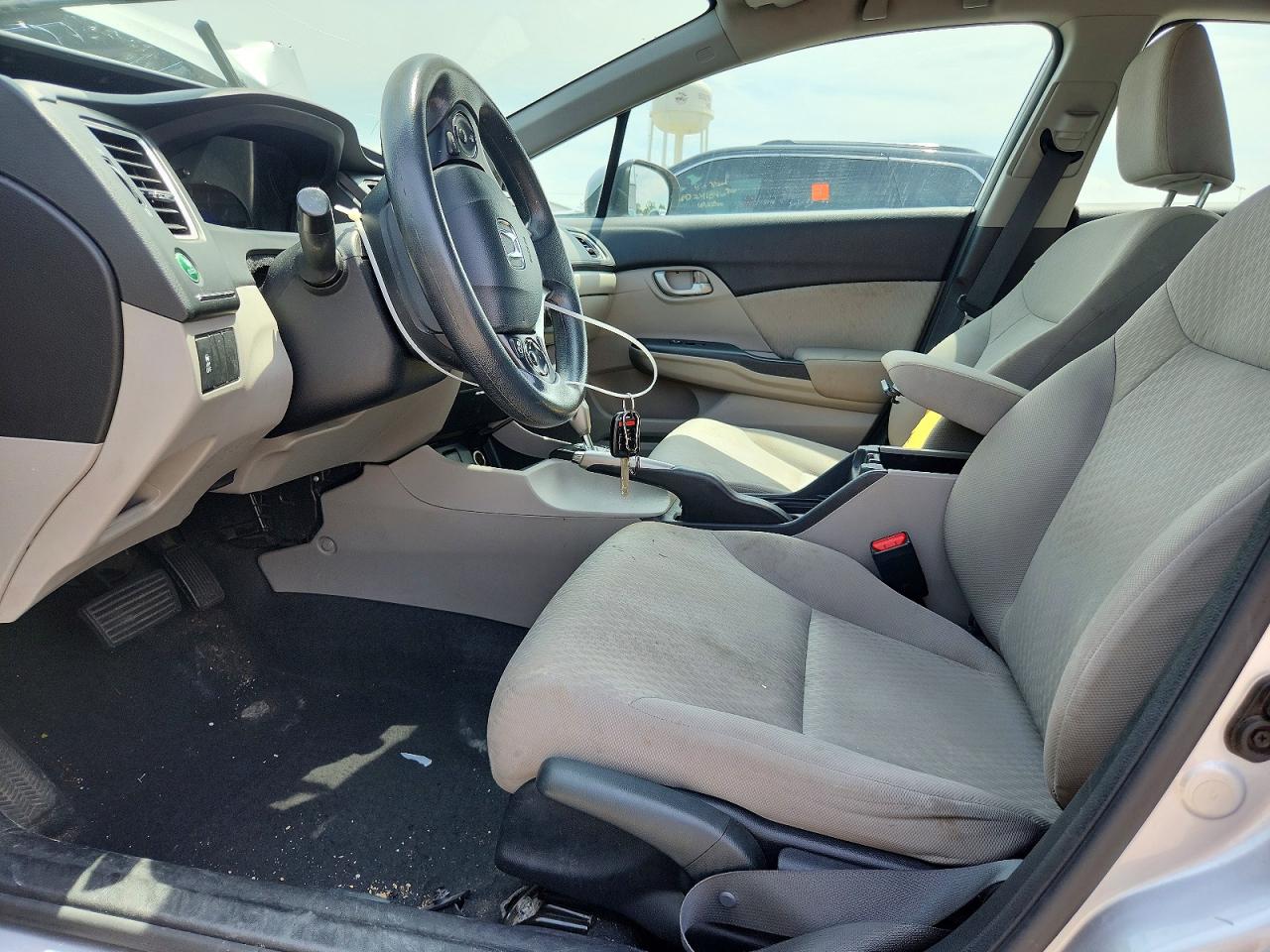 2014 Honda Civic Lx Серебряный vin: 19XFB2F51EE005726