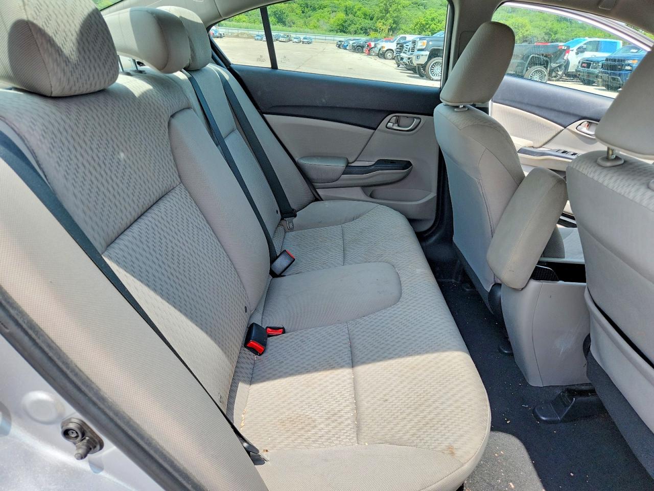 2014 Honda Civic Lx Серебряный vin: 19XFB2F51EE005726