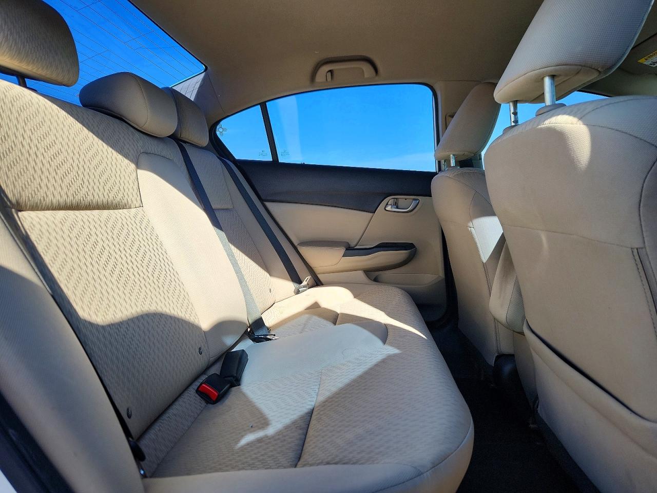 2014 Honda Civic Lx White vin: 19XFB2F51EE023322