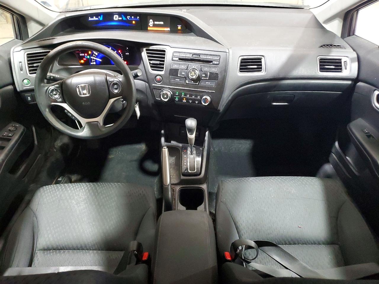 2014 Honda Civic Lx Gray vin: 19XFB2F51EE028066