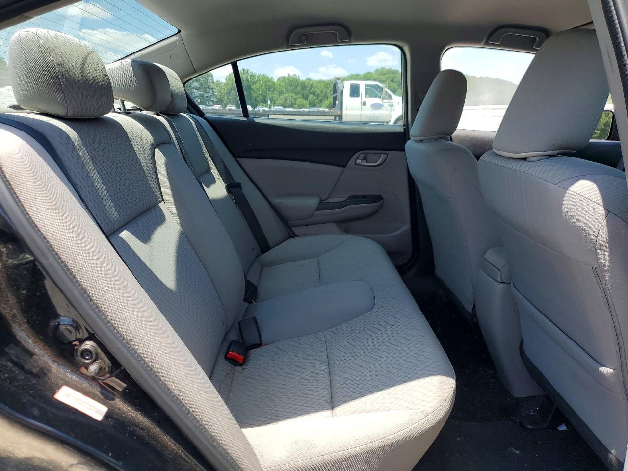 2014 Honda Civic Lx Black vin: 19XFB2F51EE035079