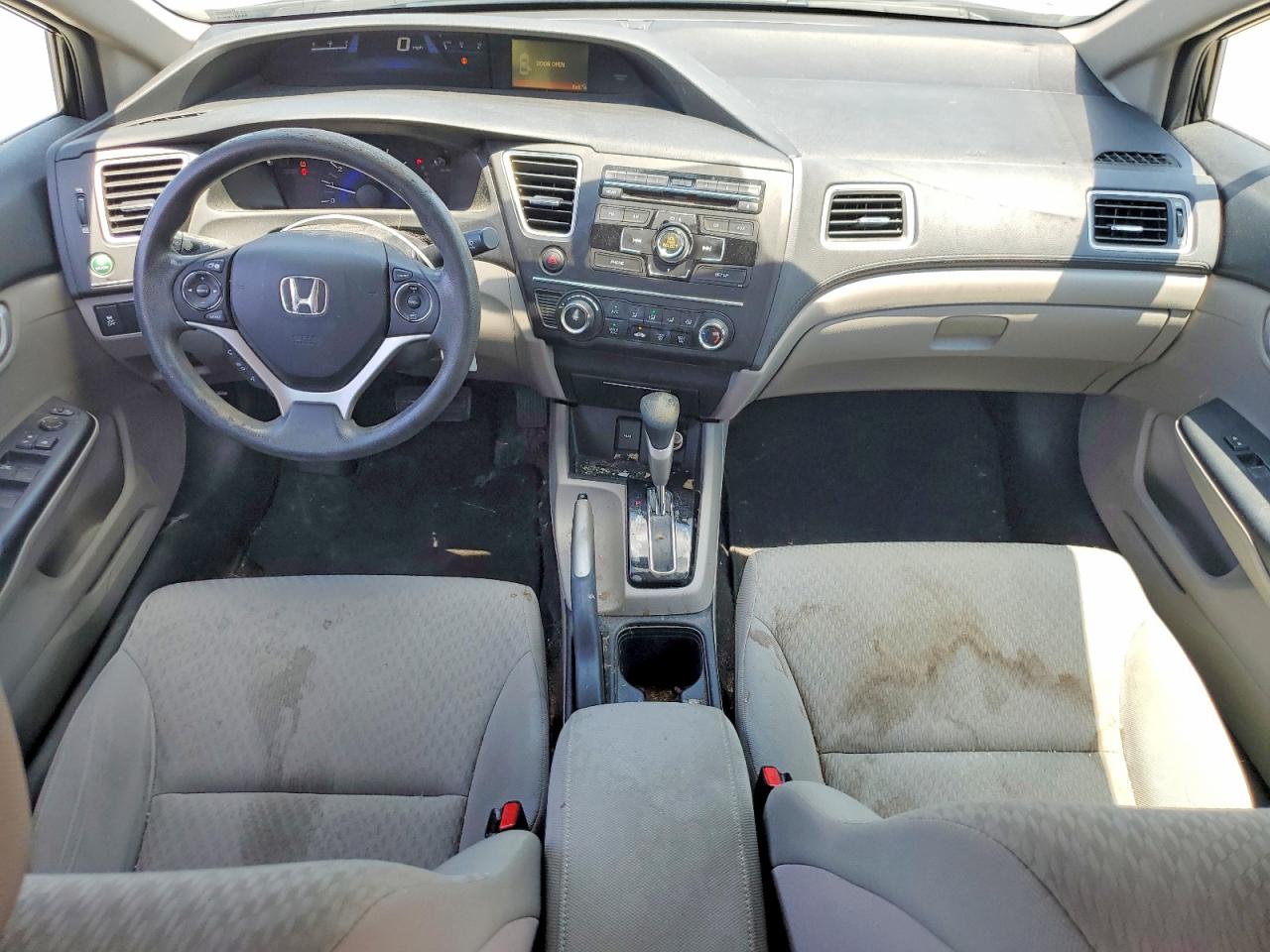 2014 Honda Civic Lx Black vin: 19XFB2F51EE035079