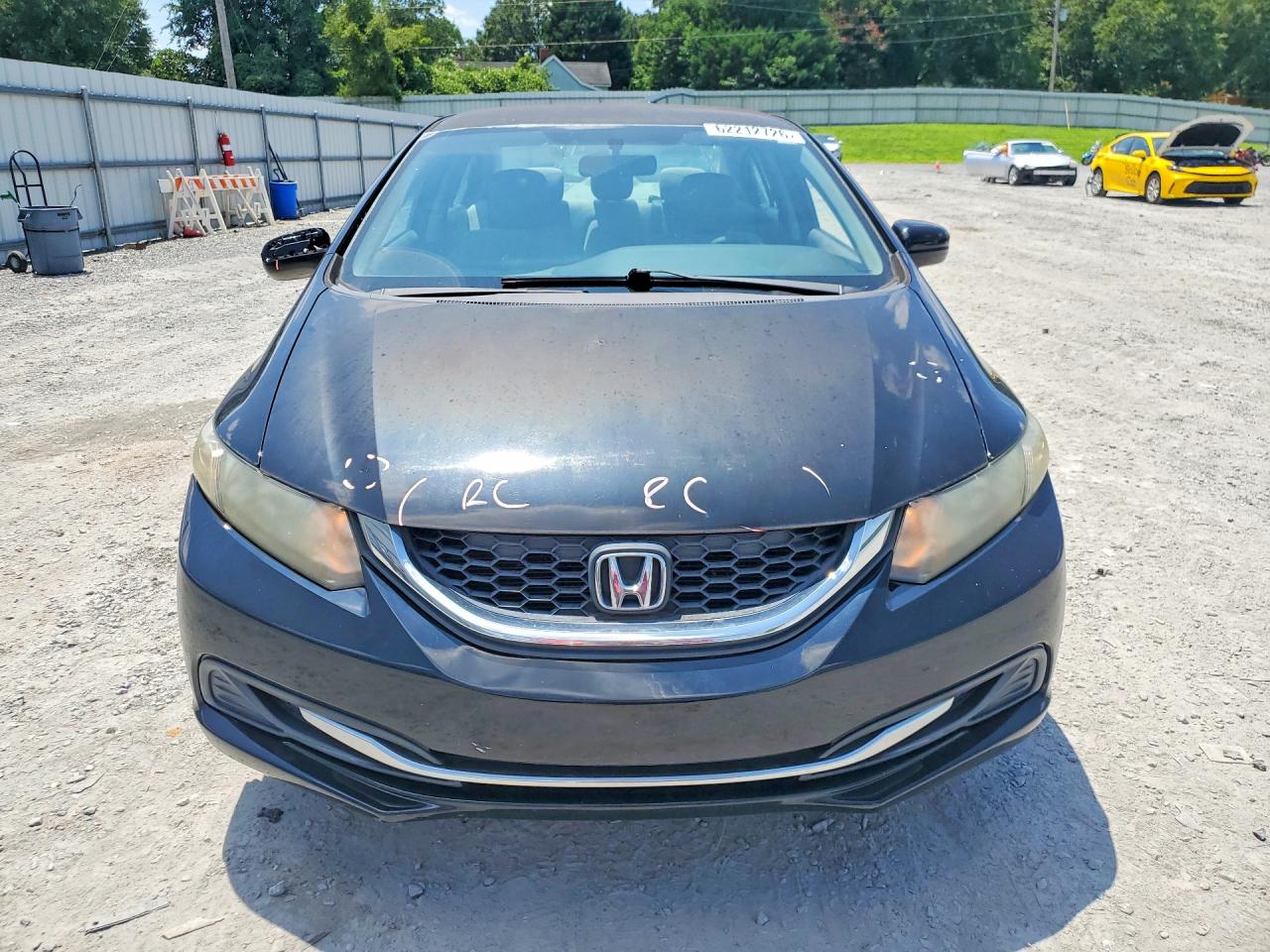2014 Honda Civic Lx Black vin: 19XFB2F51EE035079