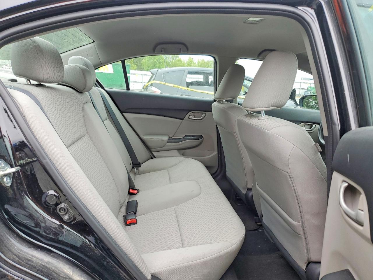 2014 Honda Civic Lx Black vin: 19XFB2F51EE035194