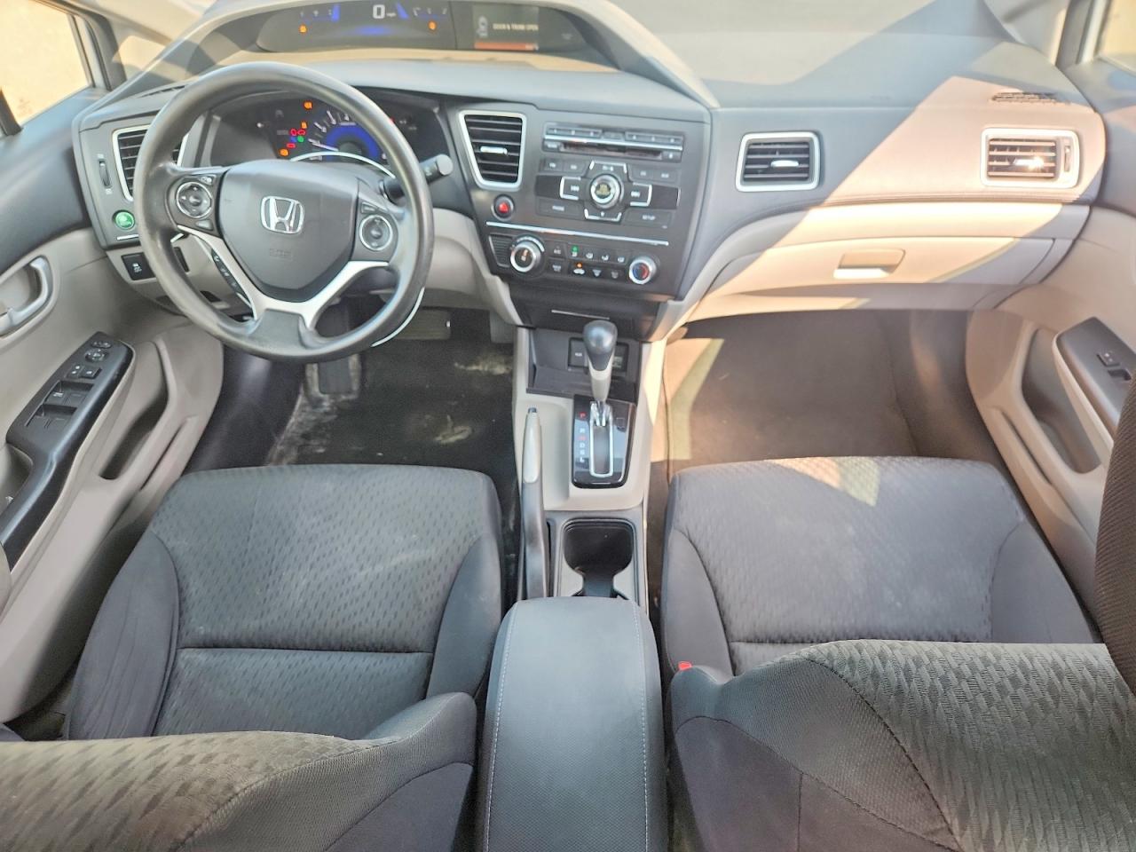 2014 Honda Civic Lx Silver vin: 19XFB2F51EE040105