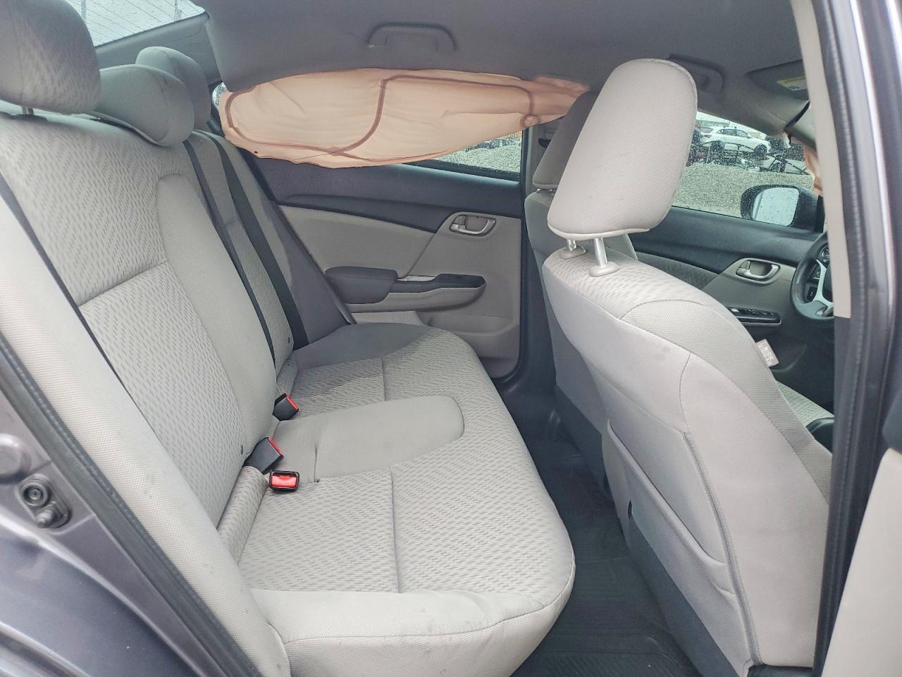 2014 Honda Civic Lx Gray vin: 19XFB2F51EE048768