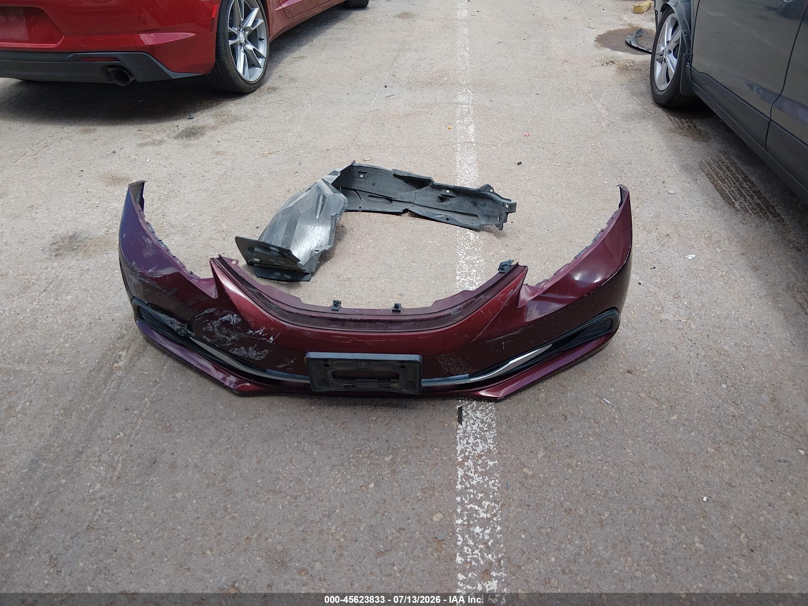 2014 Honda Civic Lx Maroon vin: 19XFB2F51EE056482