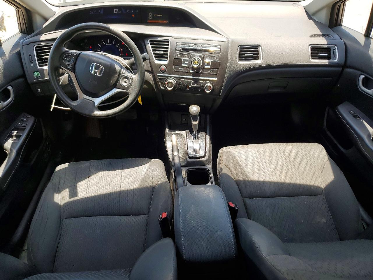 2014 Honda Civic Lx Gray vin: 19XFB2F51EE069491