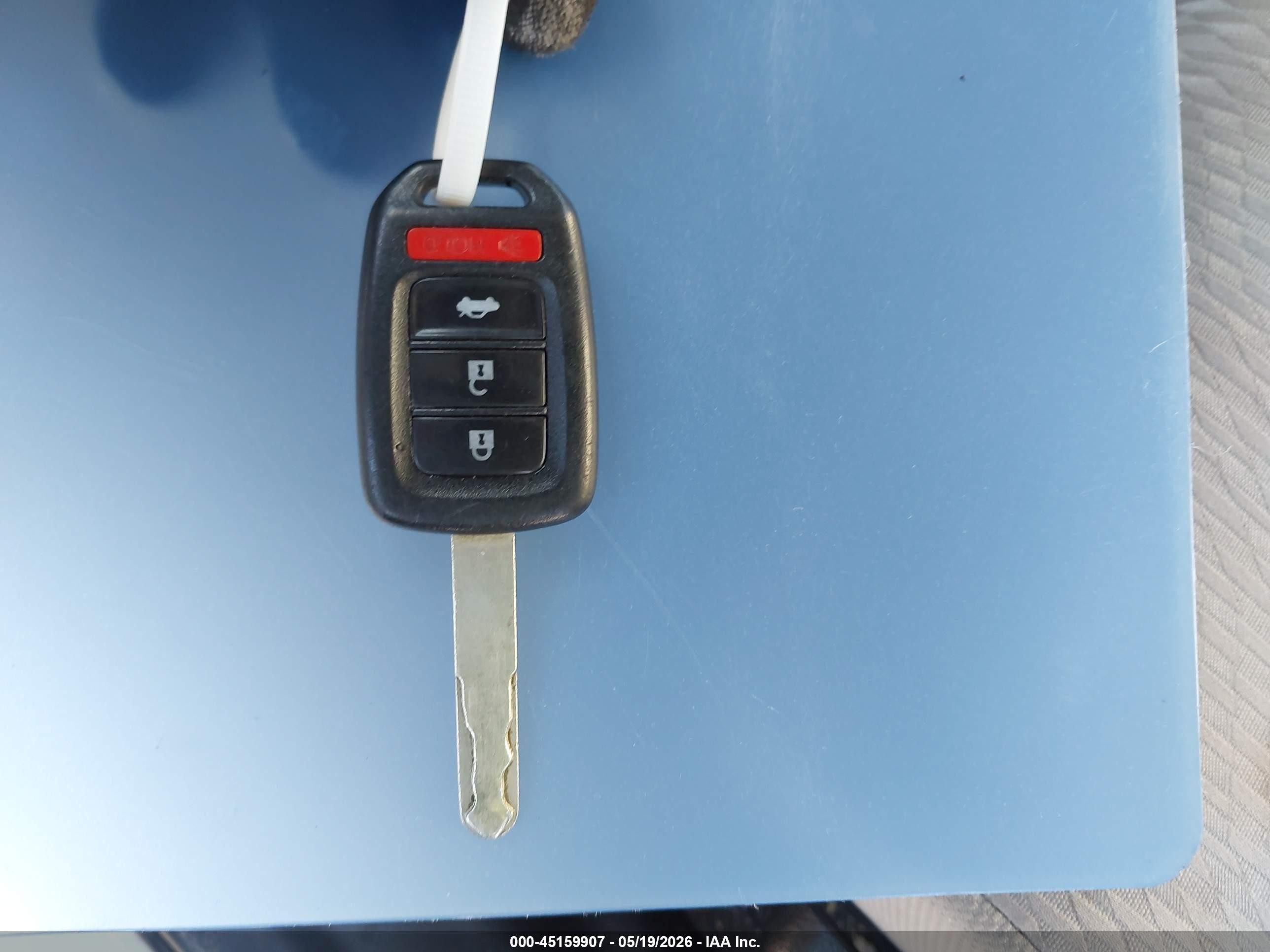 2014 Honda Civic Lx White vin: 19XFB2F51EE205828
