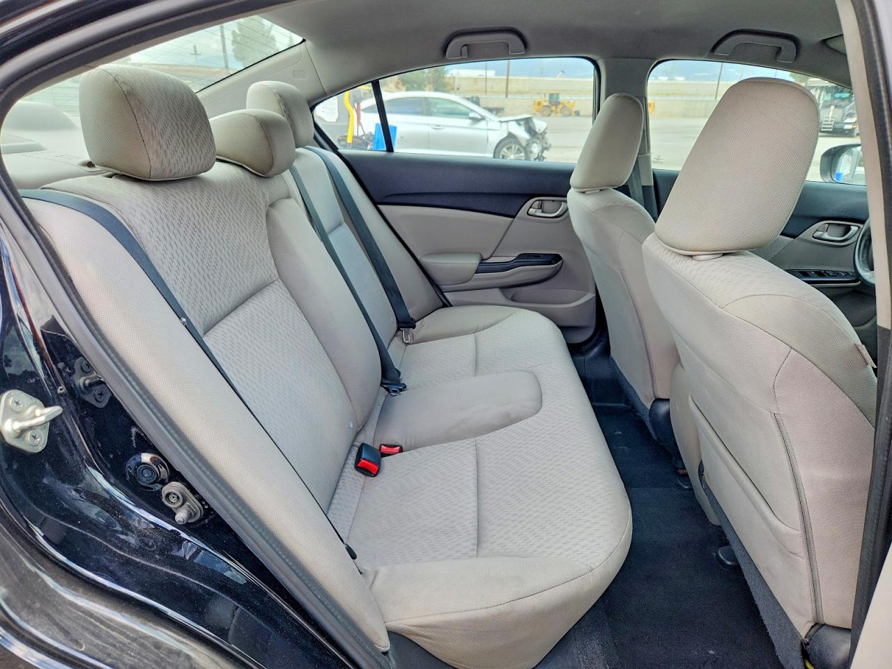 2014 Honda Civic Lx Black vin: 19XFB2F51EE211676