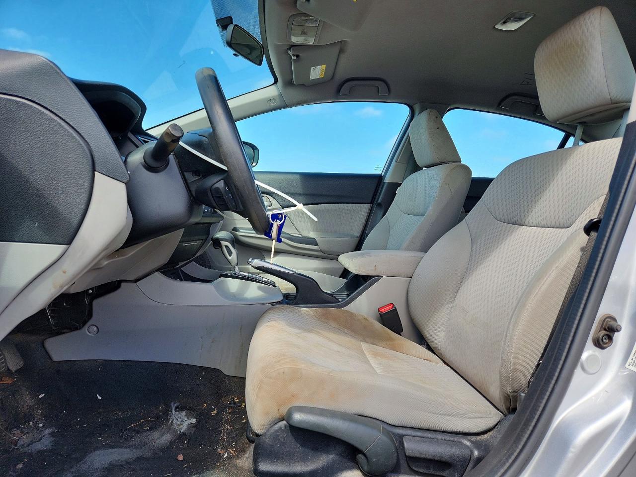 2014 Honda Civic Lx Silver vin: 19XFB2F51EE216876