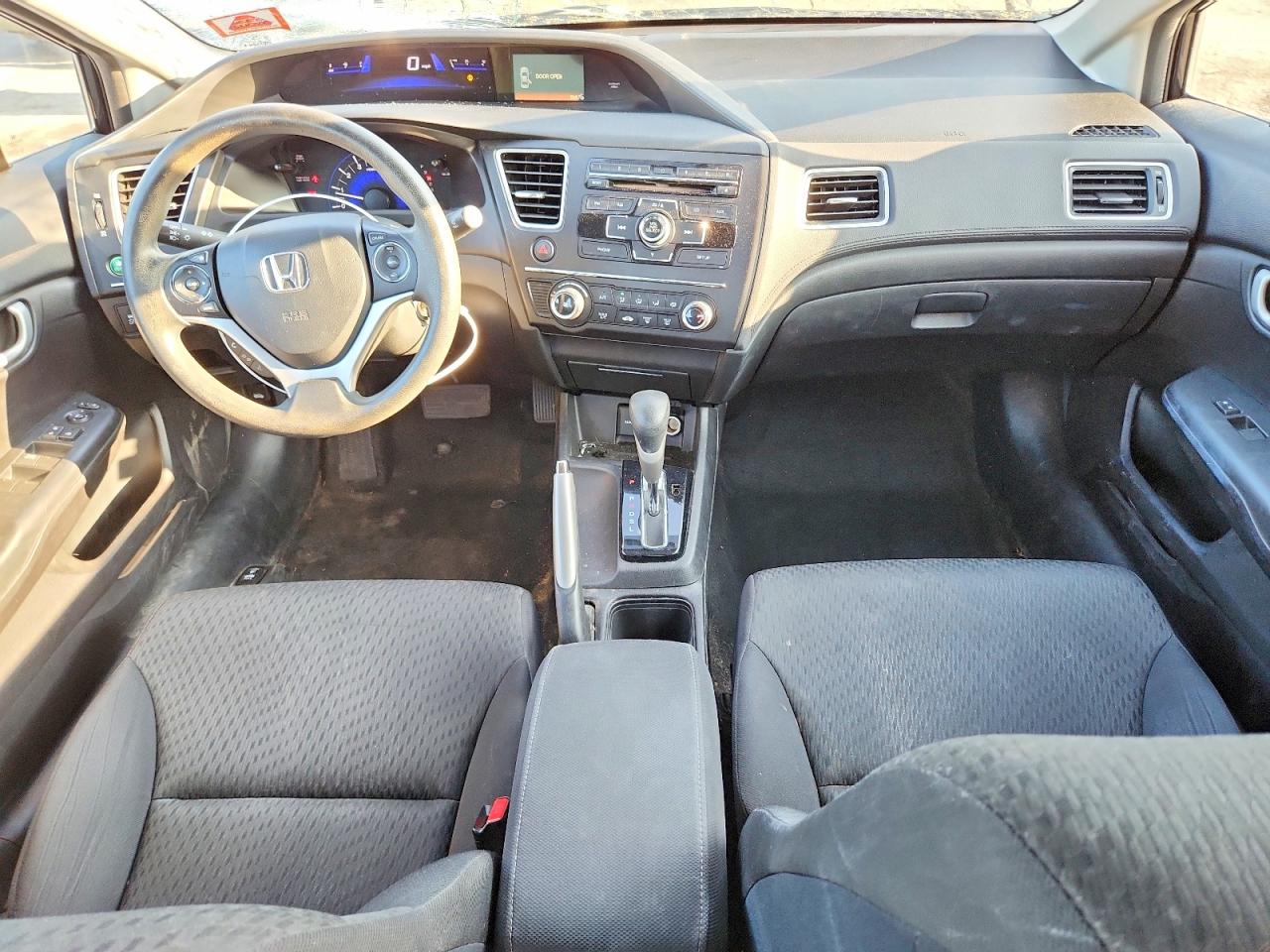 2014 Honda Civic Lx Black vin: 19XFB2F51EE226680