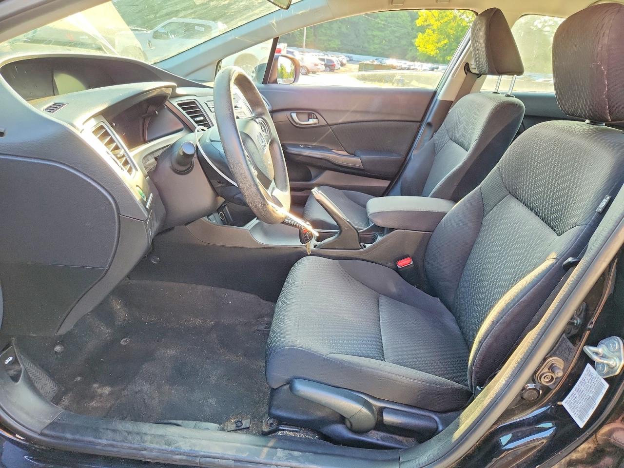 2014 Honda Civic Lx Black vin: 19XFB2F51EE226680