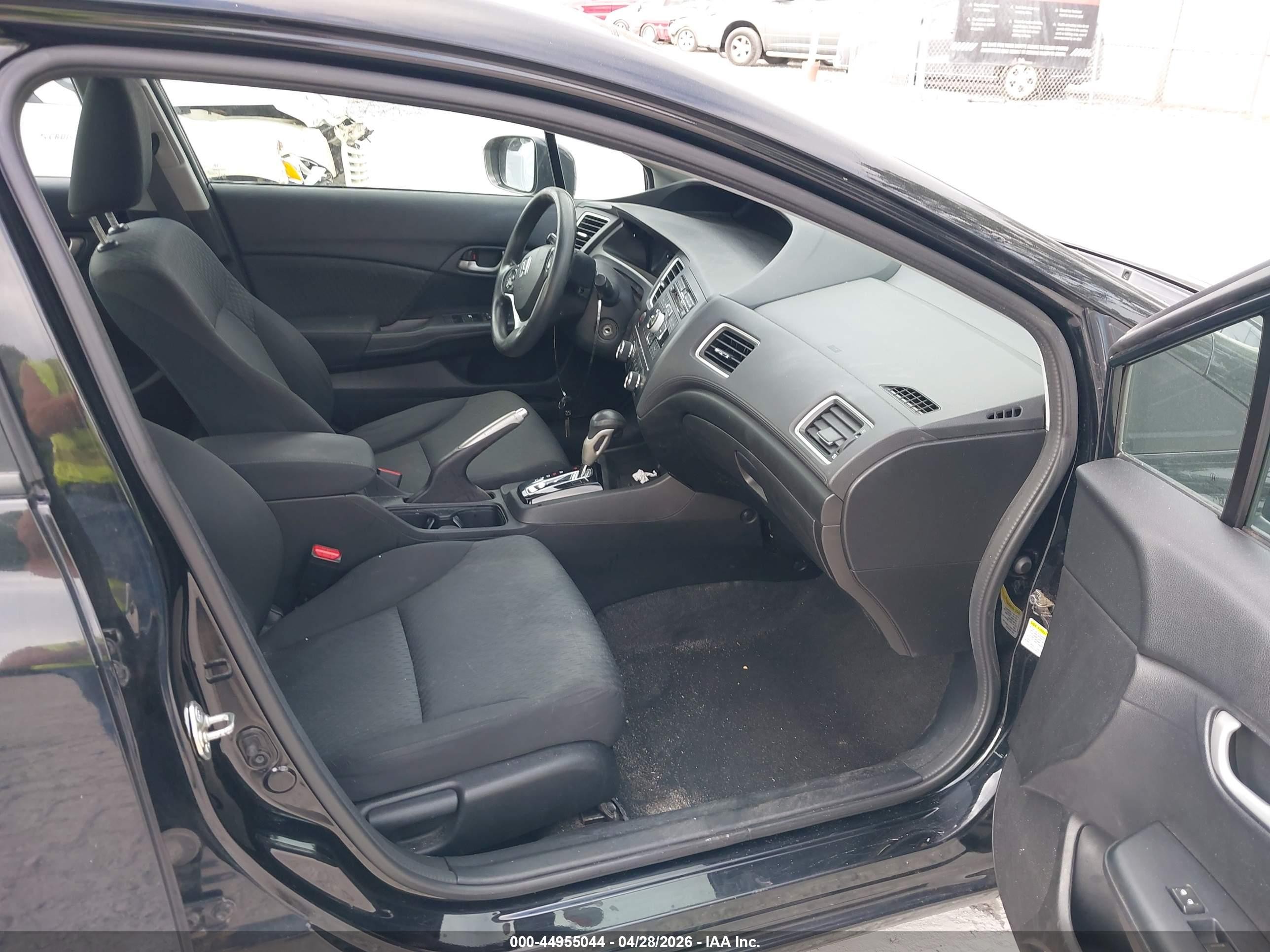 2014 Honda Civic Lx Черный vin: 19XFB2F51EE227831