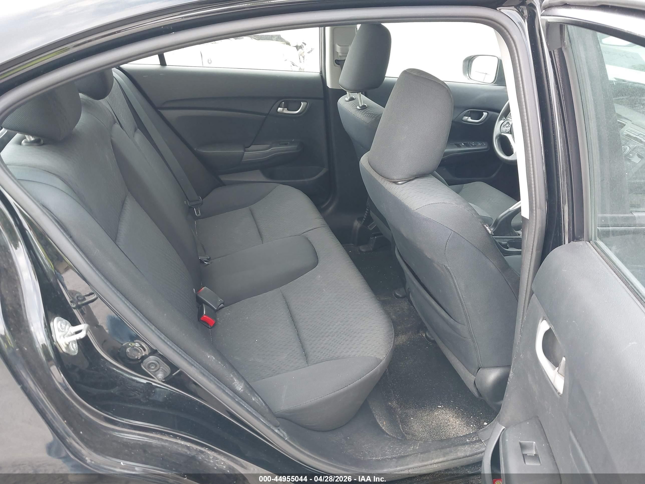 2014 Honda Civic Lx Черный vin: 19XFB2F51EE227831