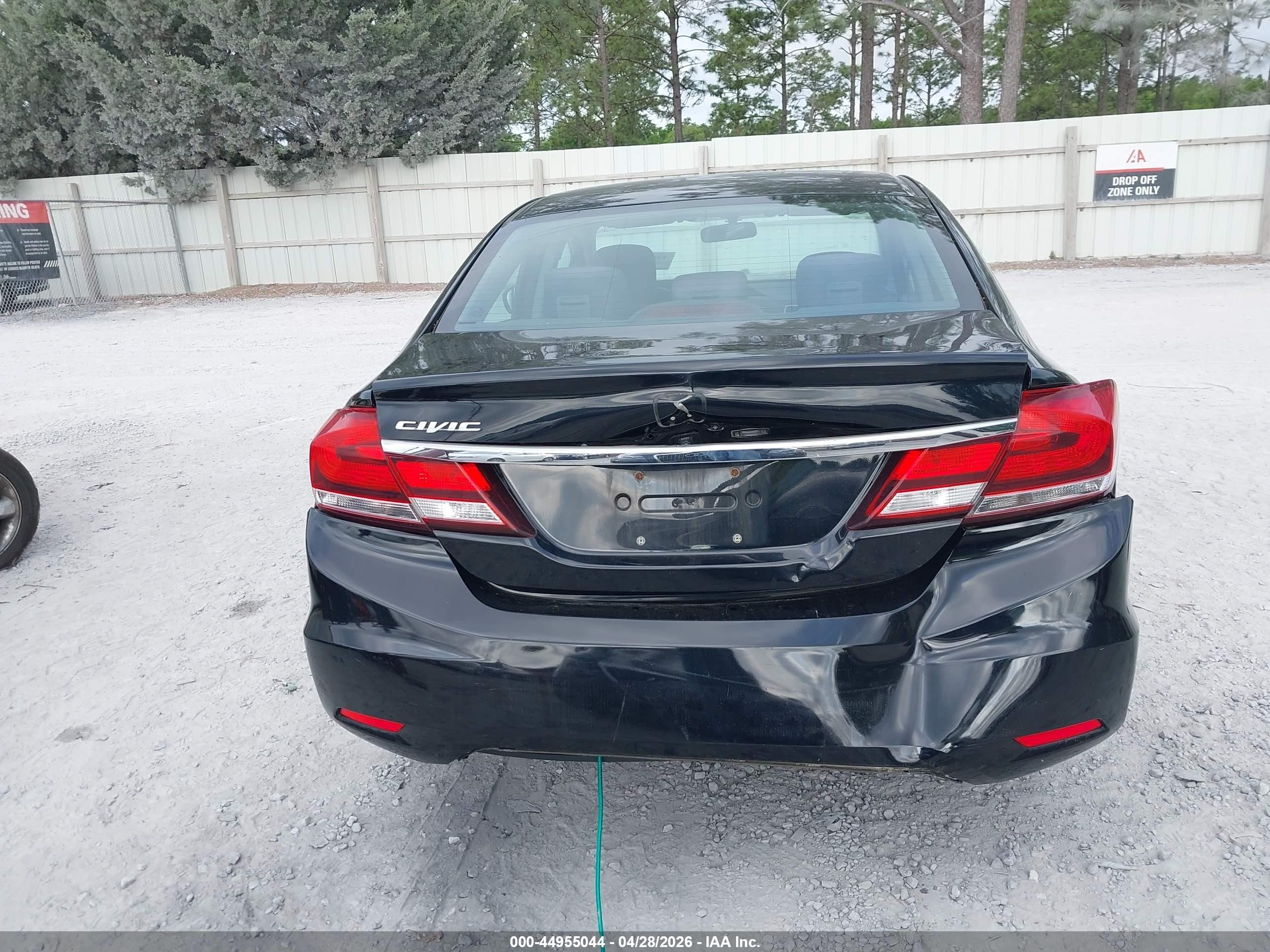 2014 Honda Civic Lx Черный vin: 19XFB2F51EE227831