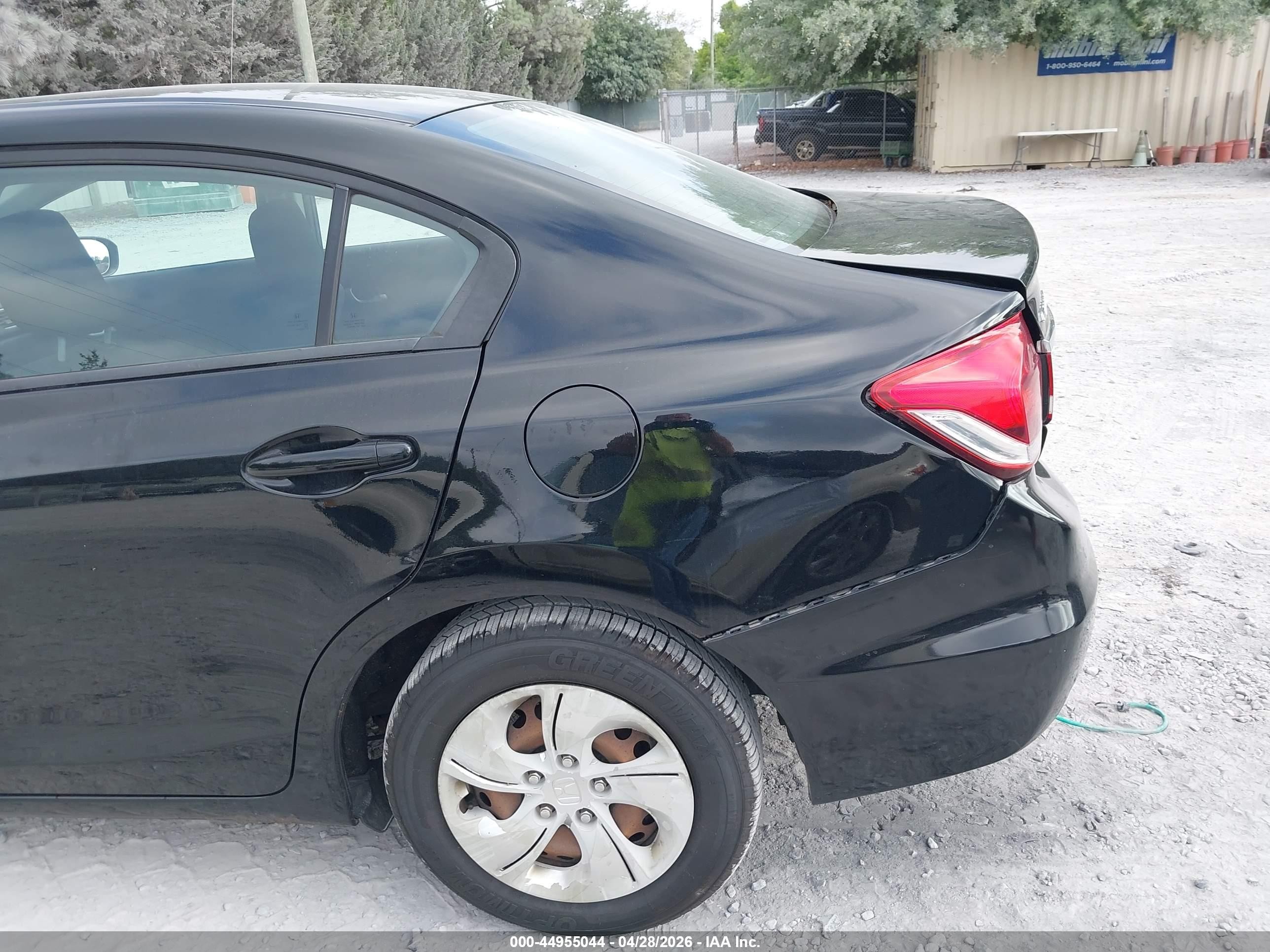 2014 Honda Civic Lx Черный vin: 19XFB2F51EE227831