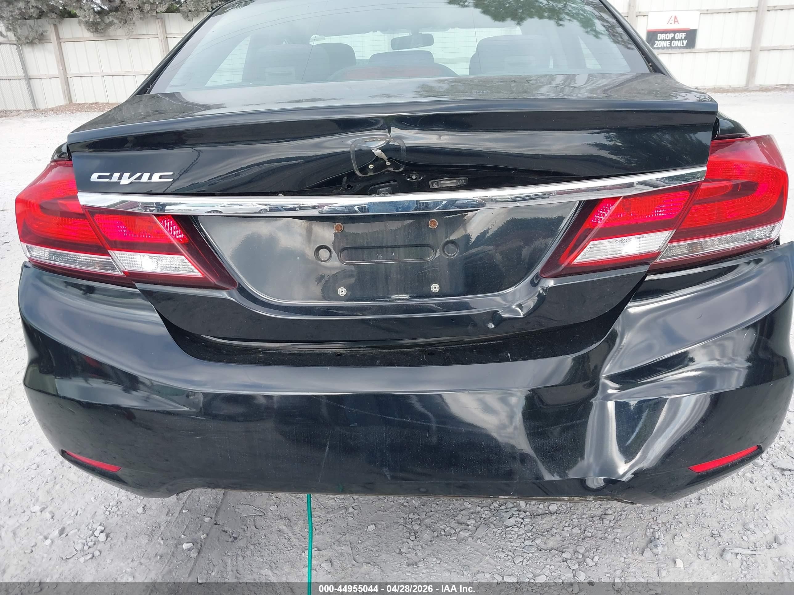 2014 Honda Civic Lx Черный vin: 19XFB2F51EE227831