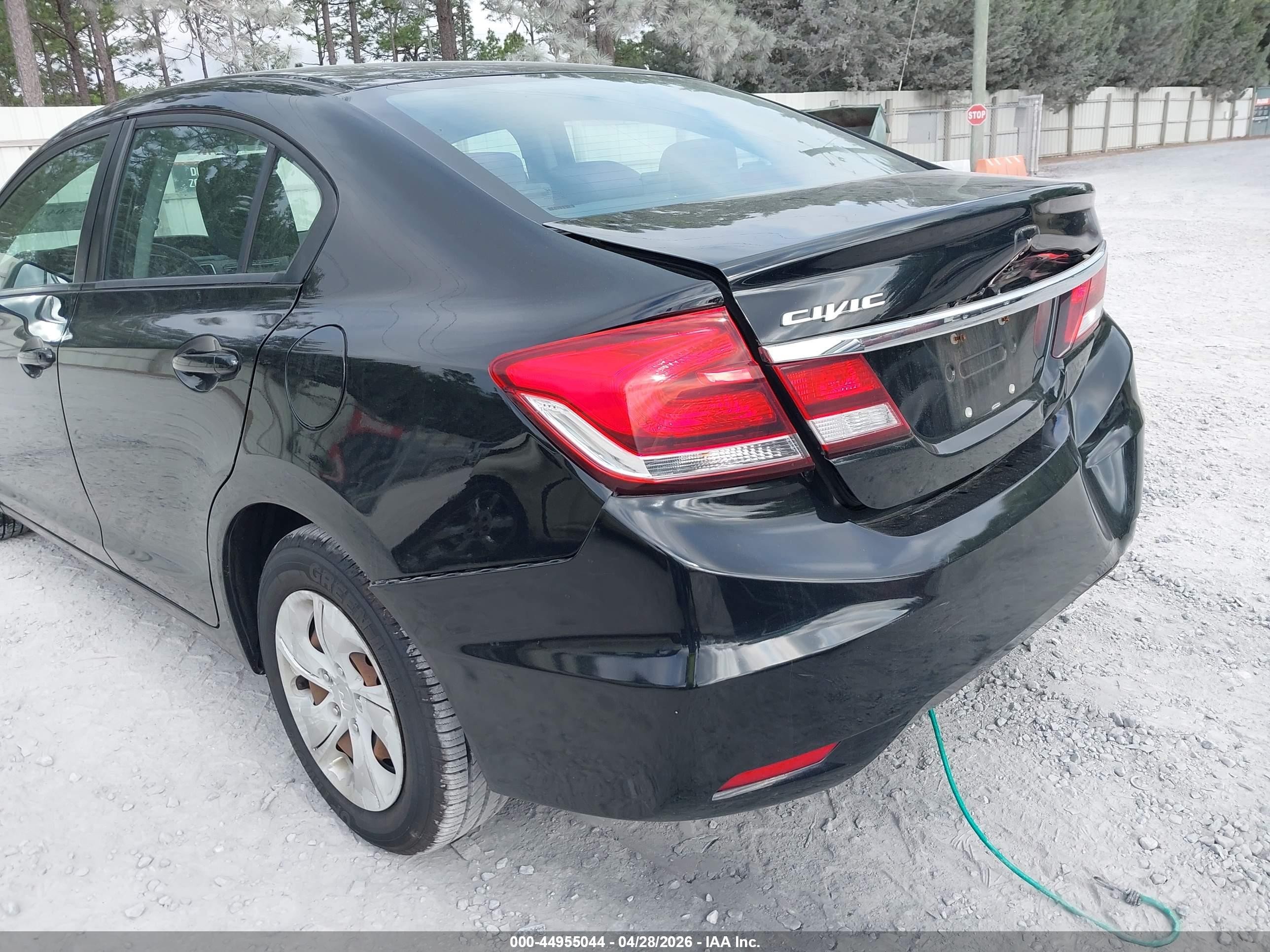 2014 Honda Civic Lx Черный vin: 19XFB2F51EE227831