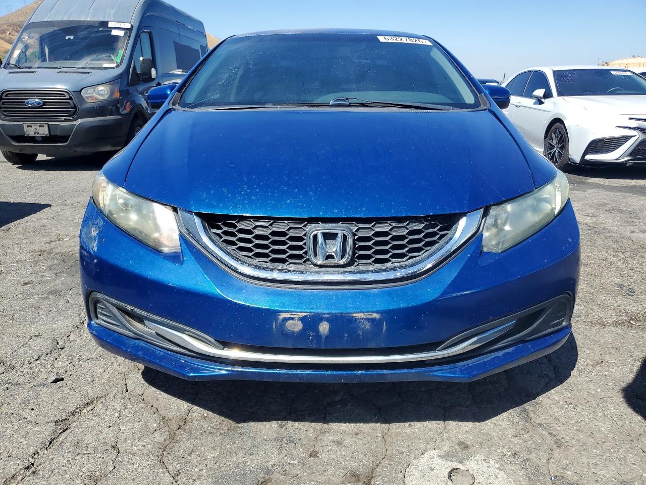 2014 Honda Civic Lx Blue vin: 19XFB2F51EE240255