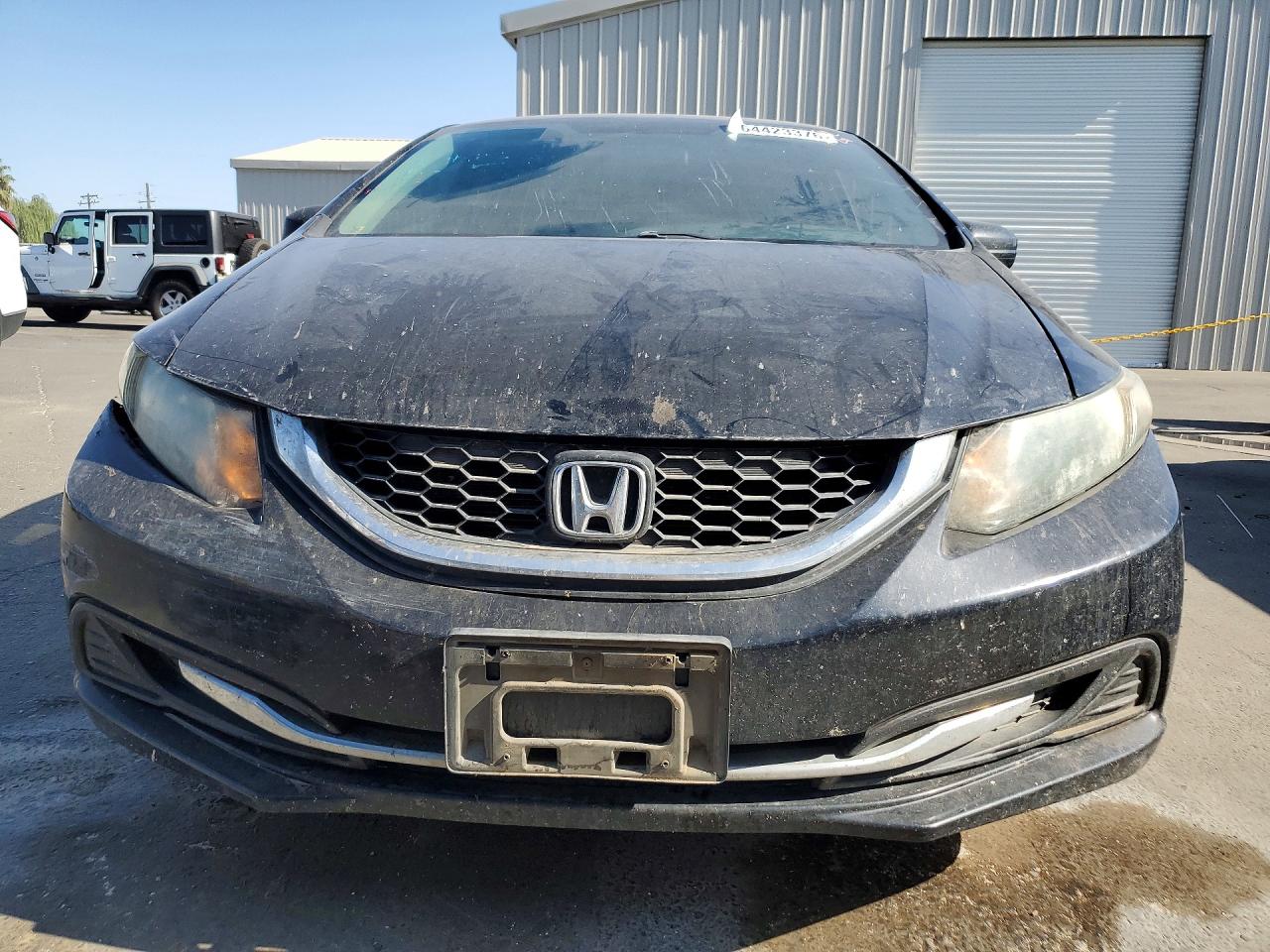 2014 Honda Civic Lx Black vin: 19XFB2F51EE247173