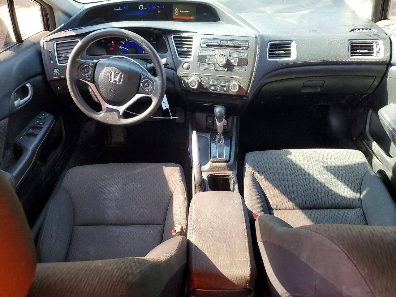 2014 Honda Civic Lx Black vin: 19XFB2F51EE247173