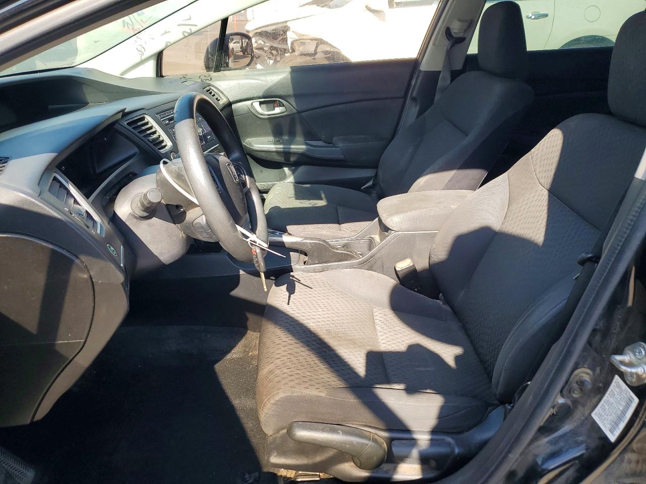2014 Honda Civic Lx Black vin: 19XFB2F51EE247173