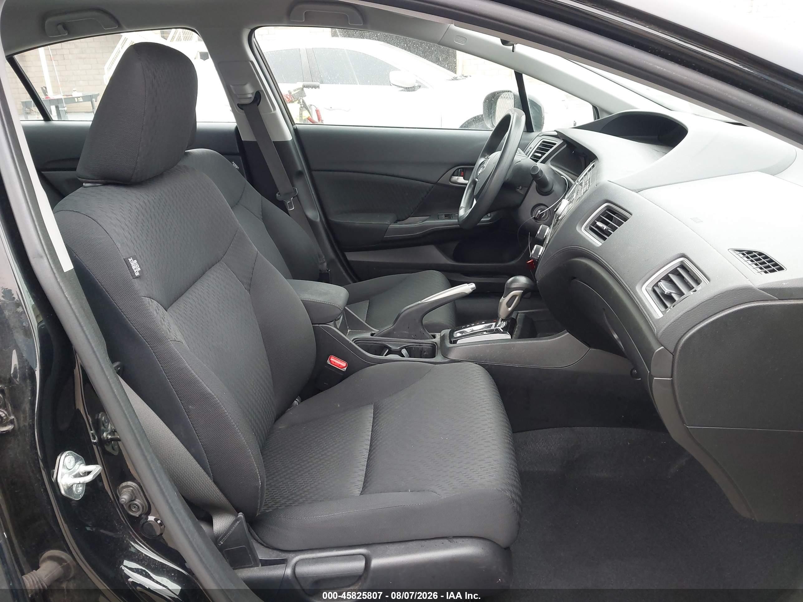 2014 Honda Civic Lx Черный vin: 19XFB2F51EE248405