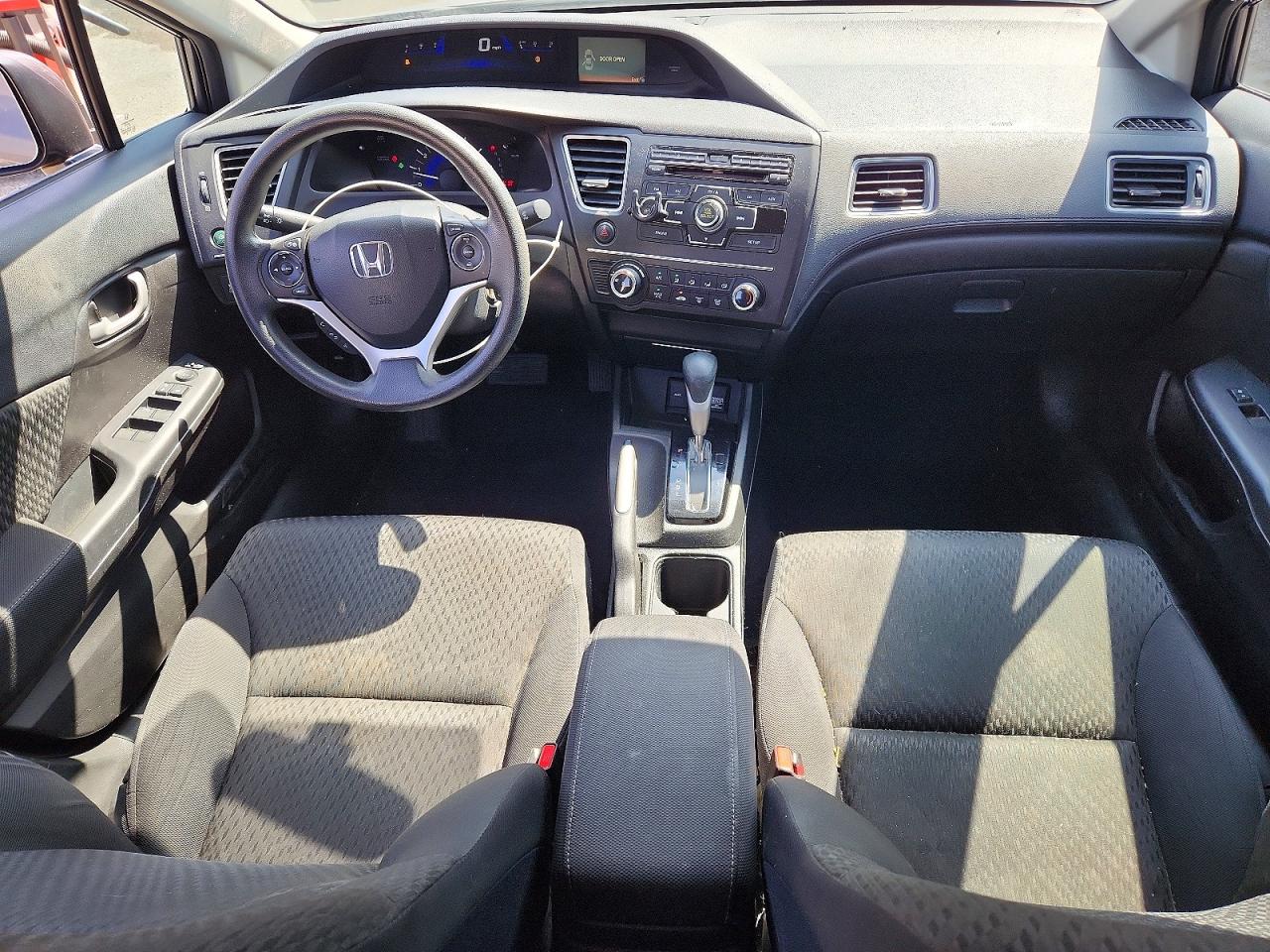 2014 Honda Civic Lx Gray vin: 19XFB2F51EE248503