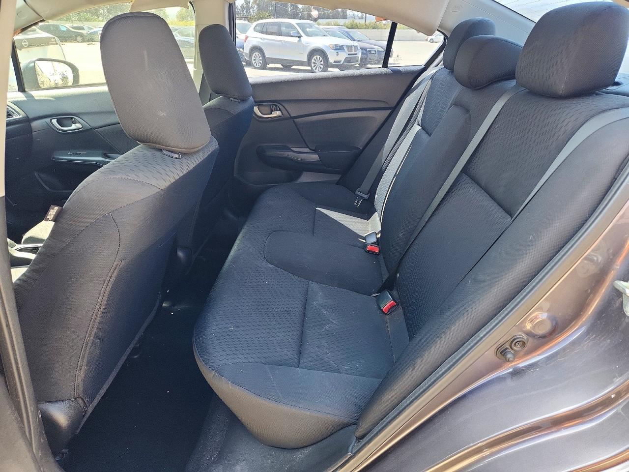 2014 Honda Civic Lx Gray vin: 19XFB2F51EE248503