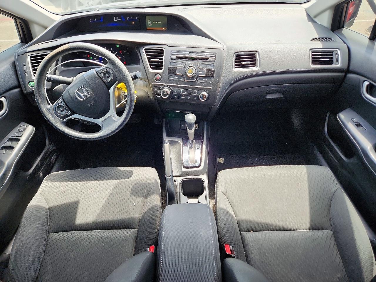 2014 Honda Civic Lx Gray vin: 19XFB2F51EE257962