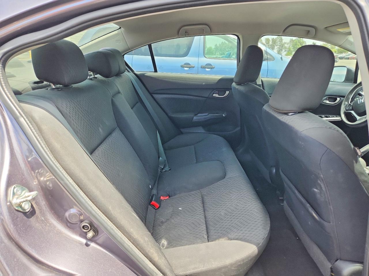 2014 Honda Civic Lx Gray vin: 19XFB2F51EE257962