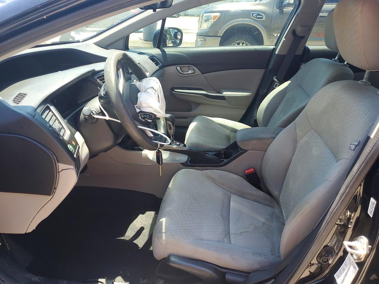 2015 Honda Civic Lx Черный vin: 19XFB2F51FE001841