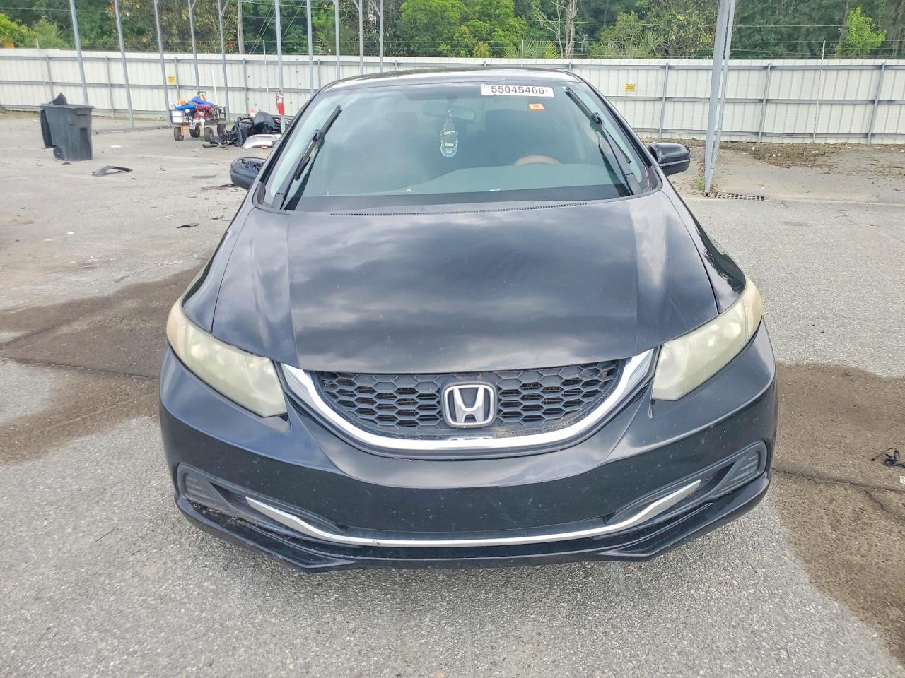 2015 Honda Civic Lx Black vin: 19XFB2F51FE019305
